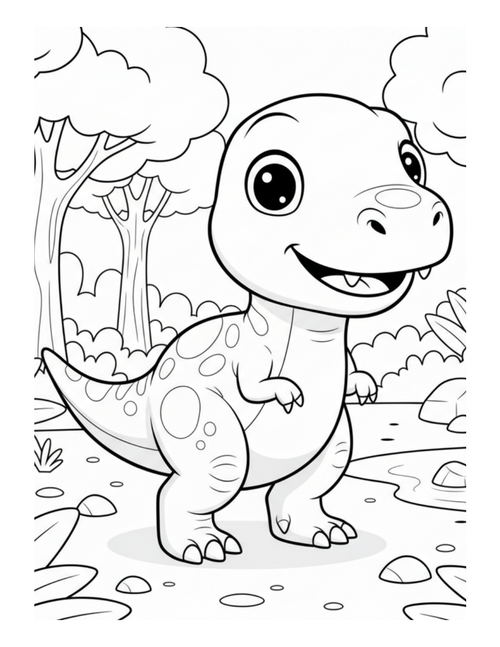 Sample page from Screen Off, Dinos ON!