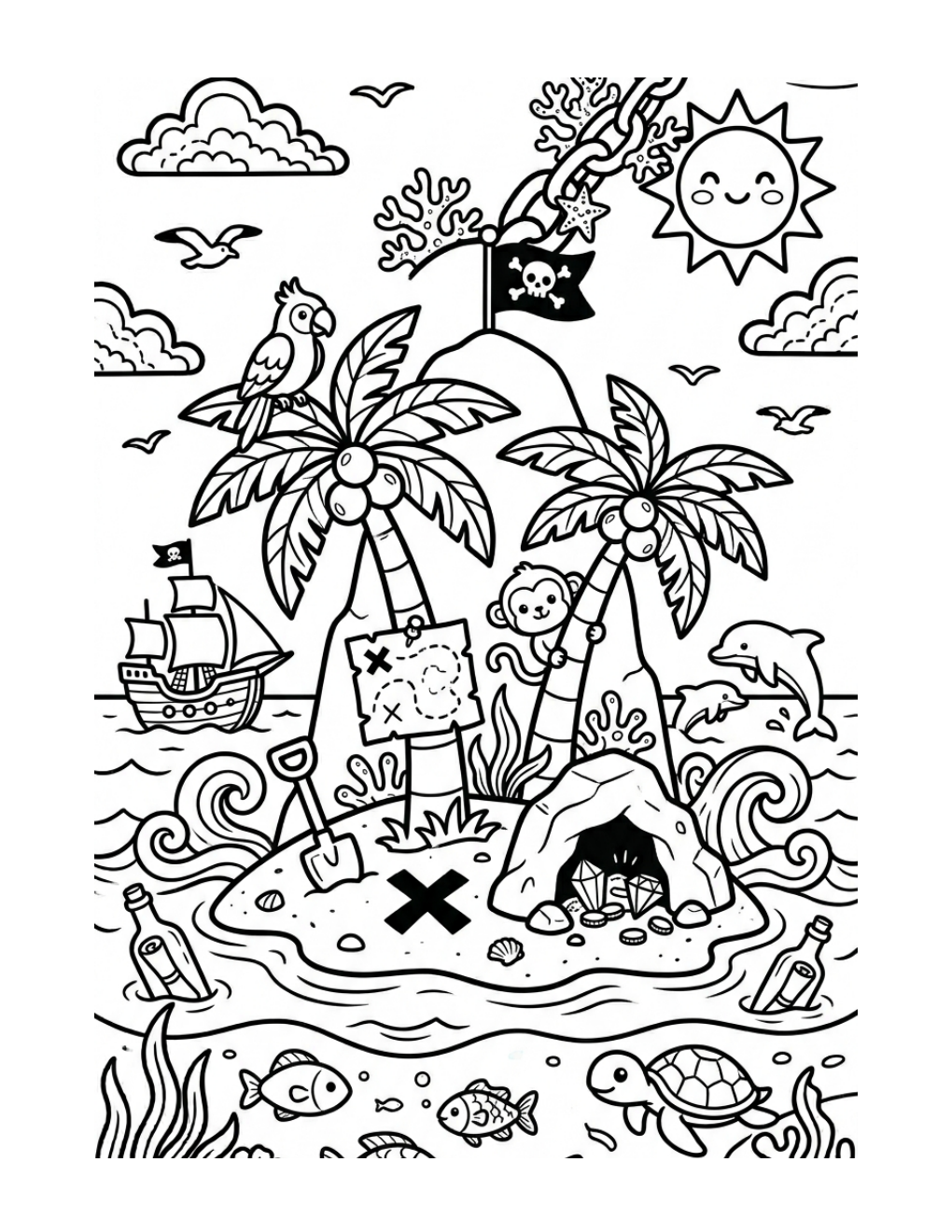 Sample page from Screen Off book