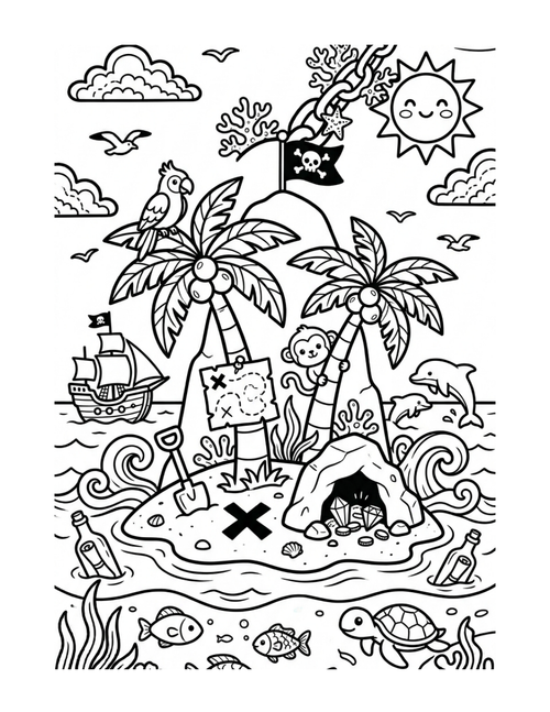 Sample page from Screen Off book