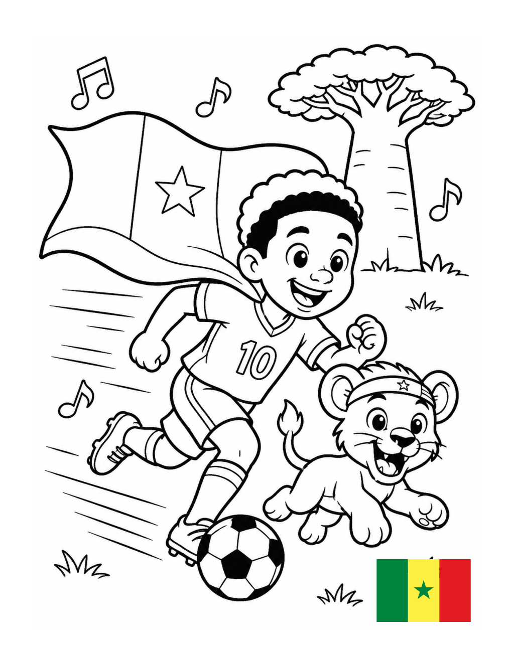 Sample page from Screen Off, Soccer ON!